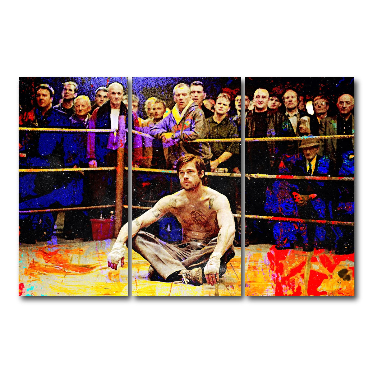 AUTO-MOCKUP WHITE | Snatch - Mickey | 3 Piece | Gallery Wrap Canvas | group=12x24