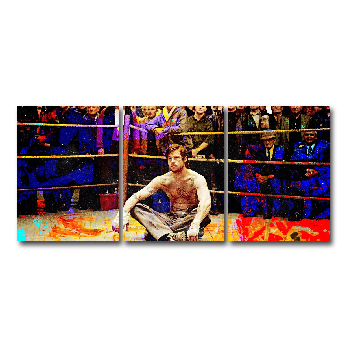 AUTO-MOCKUP WHITE | Snatch - Mickey | 3 Piece | Gallery Wrap Canvas | group=18x24