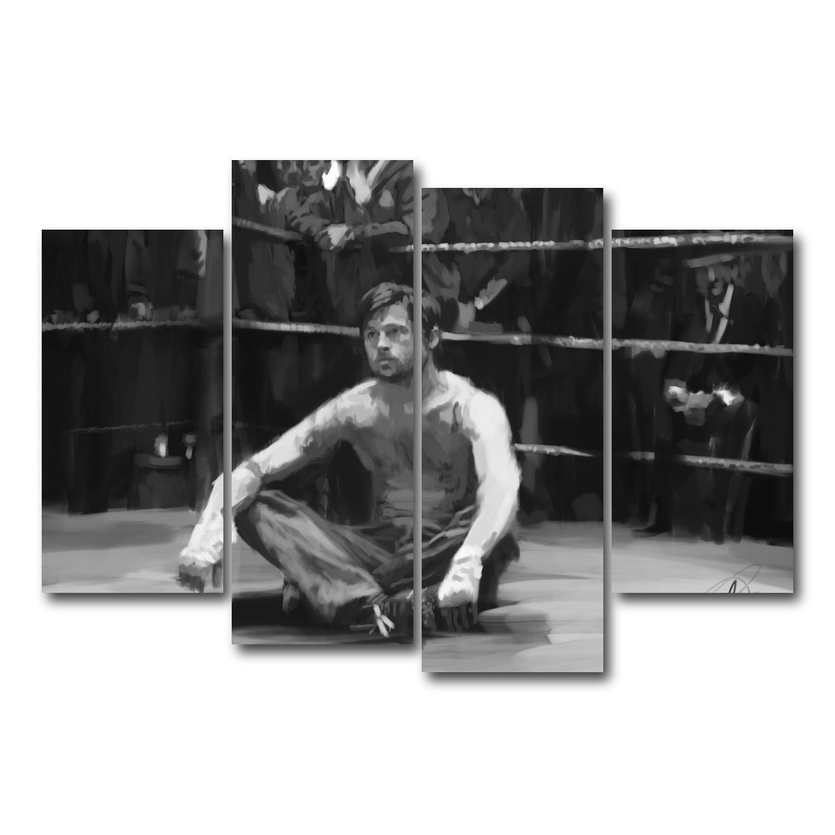 AUTO-MOCKUP WHITE | Snatch | 4 Piece | Gallery Wrap Canvas | group=4_short