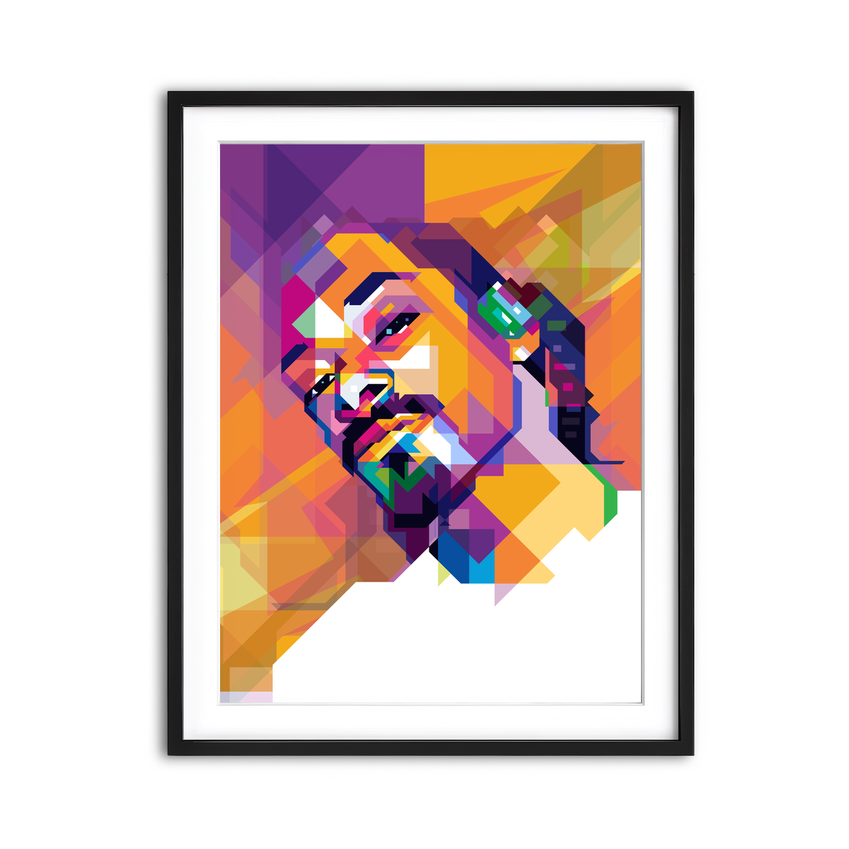 Framed Print 3x4 Black