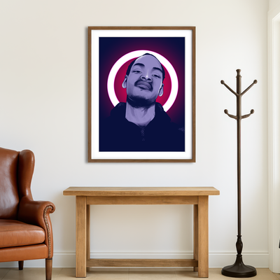 AUTO-MOCKUP ROOM | Snoop Doggy Dogg Wall Art