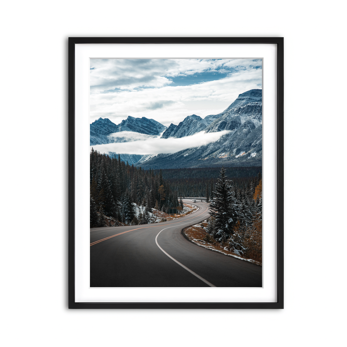 Framed Print 3x4 Black
