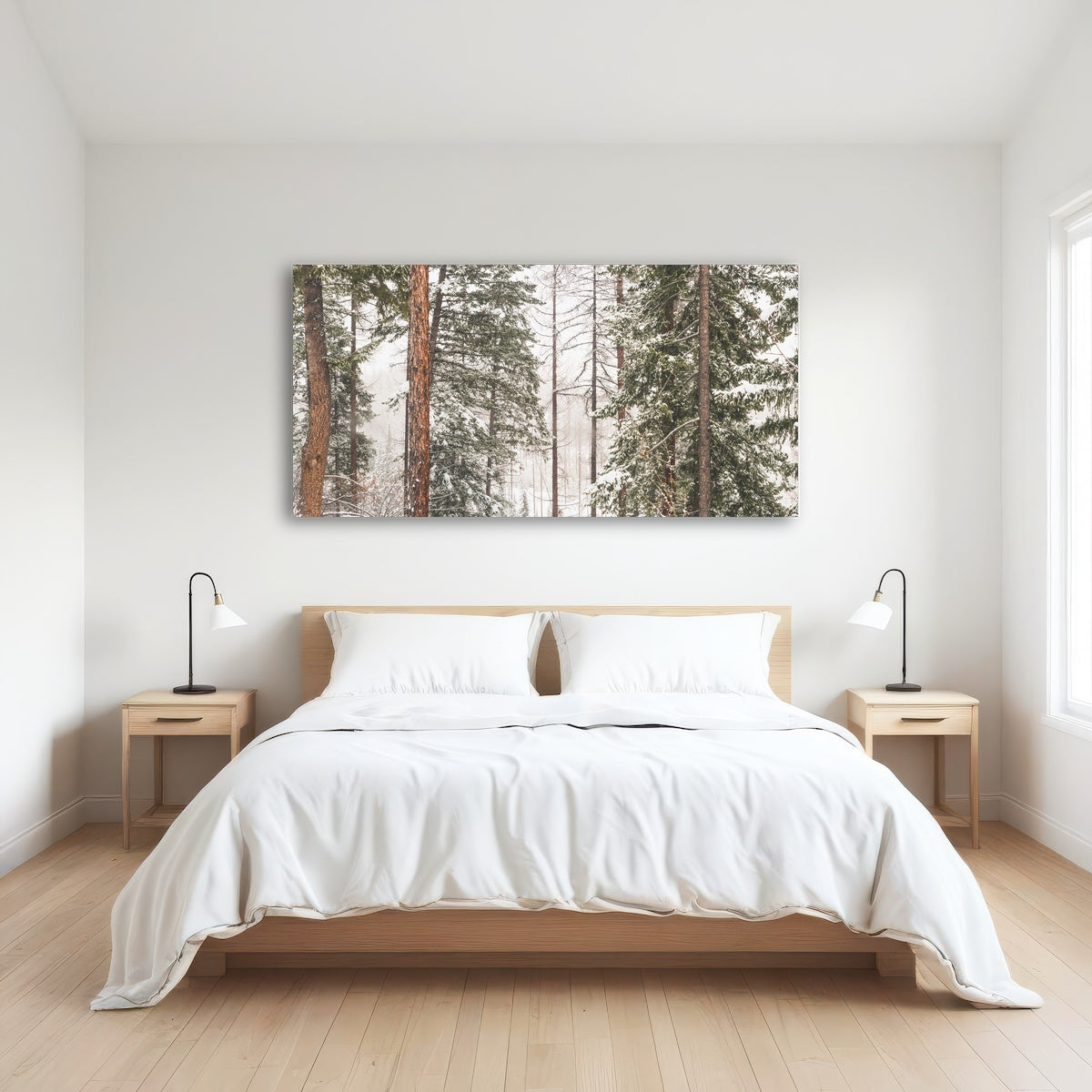 AUTO-MOCKUP ROOM | Snow in Lois Creek