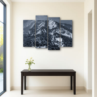 AUTO-MOCKUP ROOM | Snow on the Flatirons