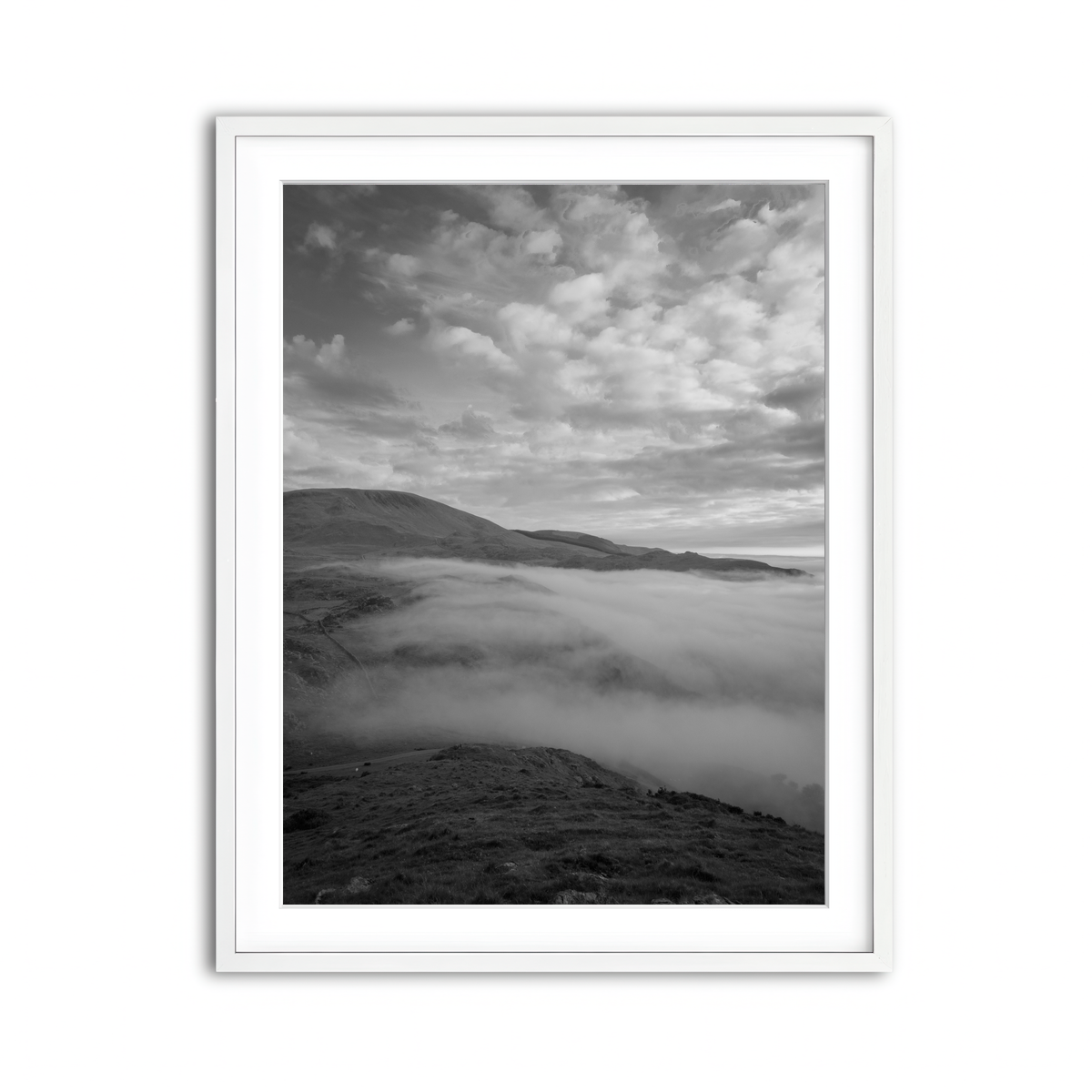Framed Print 3x4 White