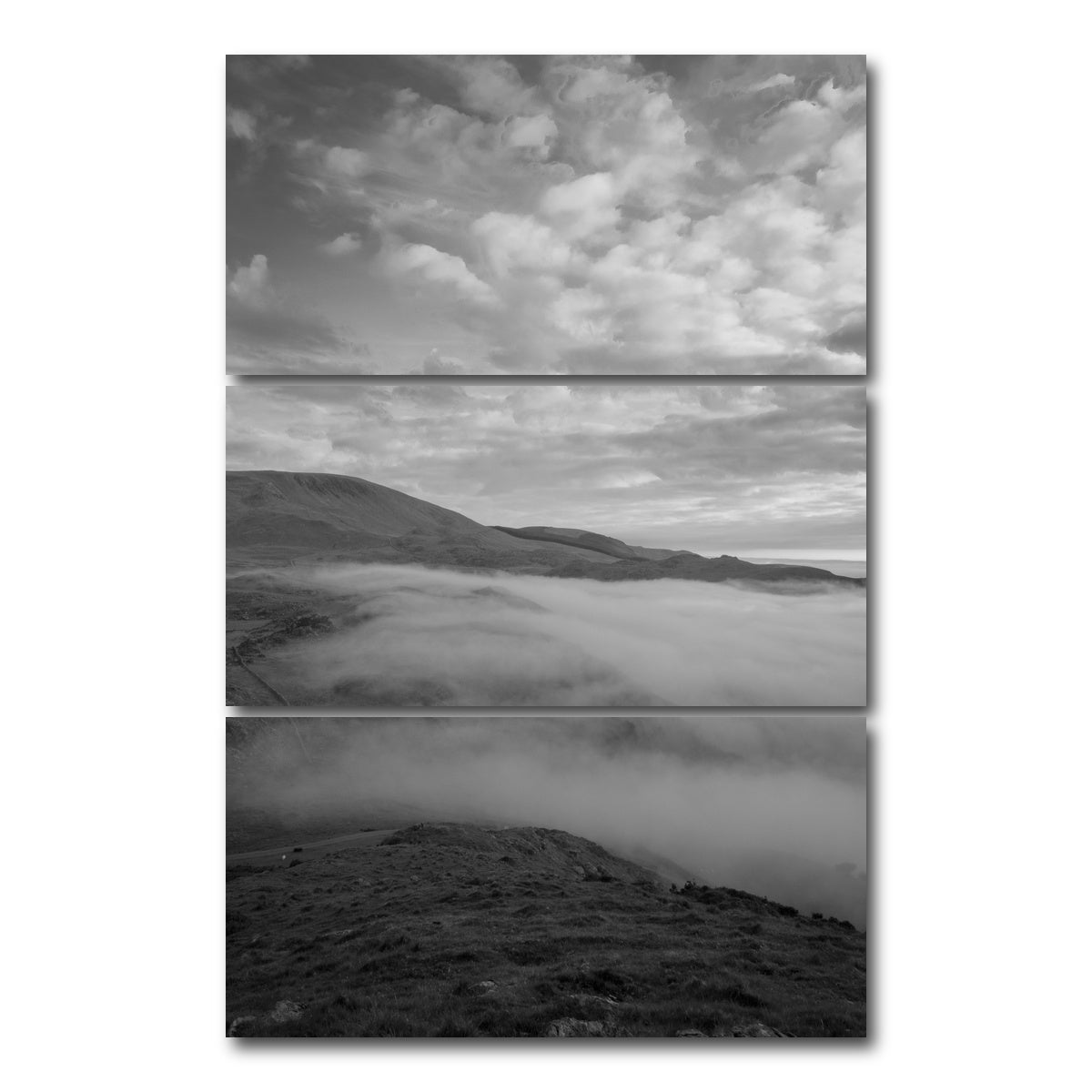 AUTO-MOCKUP WHITE | Snowdonia Mist | 3 Piece | Gallery Wrap Canvas | group=12x24_stacked