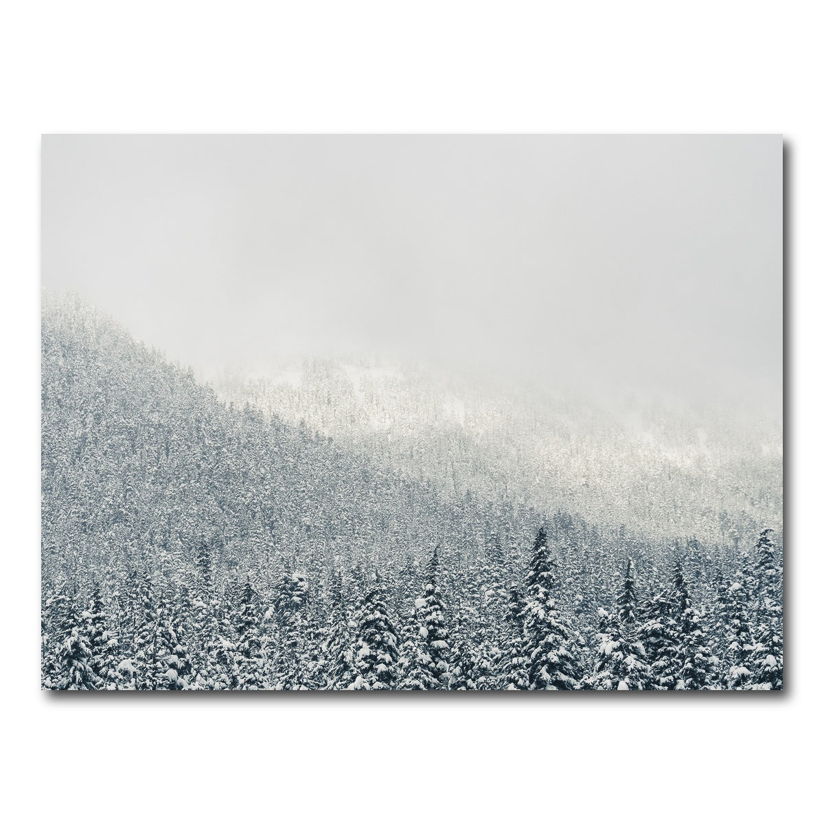 AUTO-MOCKUP WHITE | Snowy Mountains | 1 Piece | Gallery Wrap Canvas | group=4x3