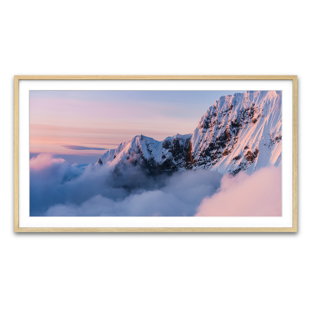 Framed Print 2x1 Natural