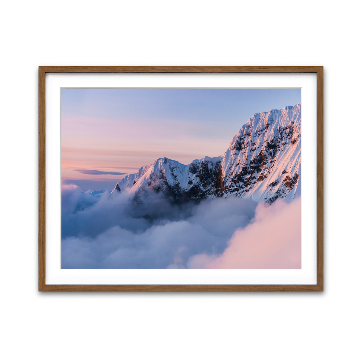 Framed Print 4x3 Walnut