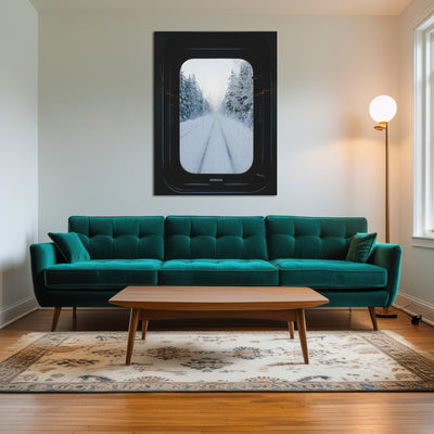 AUTO-MOCKUP ROOM | Snowy Train