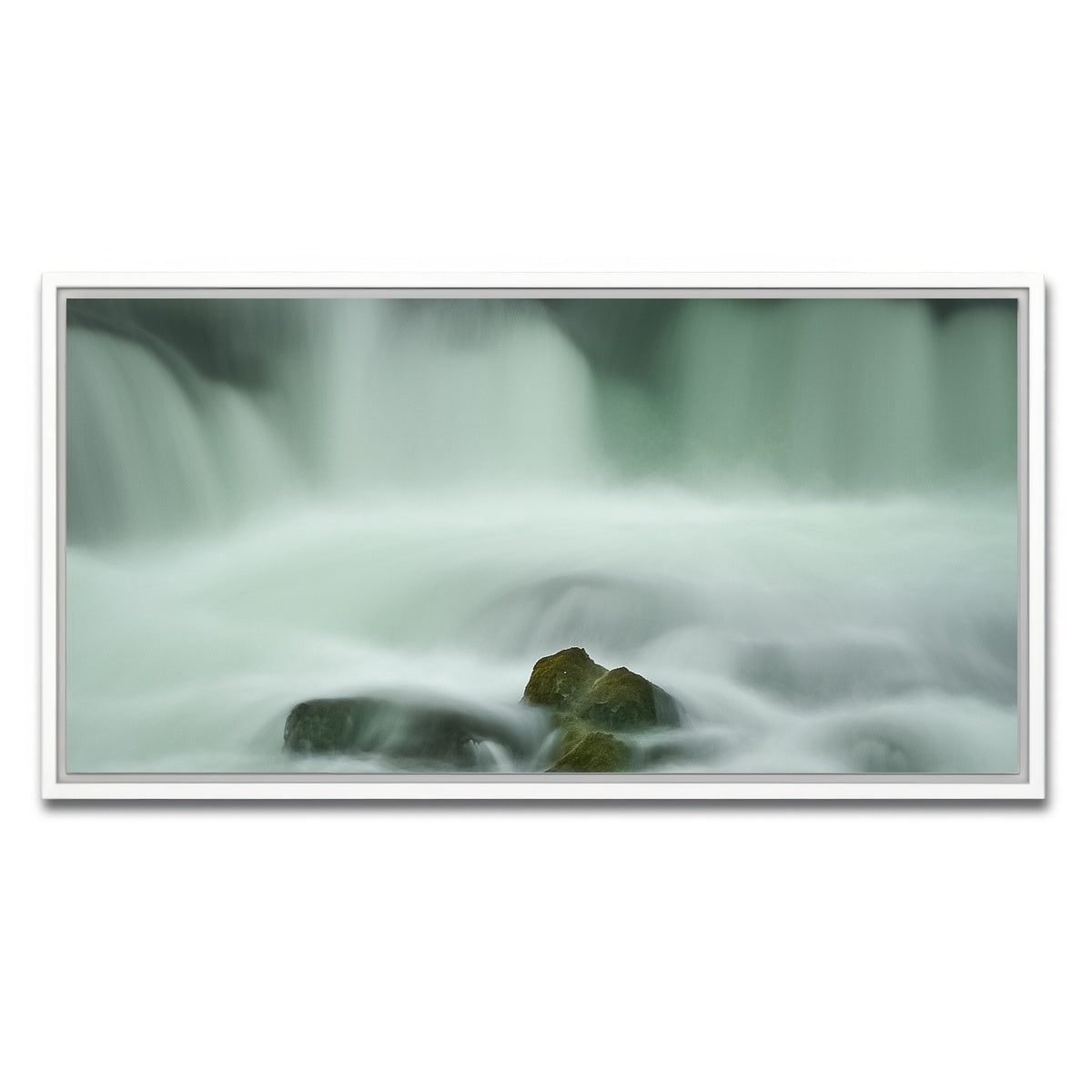 AUTO-MOCKUP WHITE | Soft Falls | 1 Piece | White Framed Canvas | group=2x1