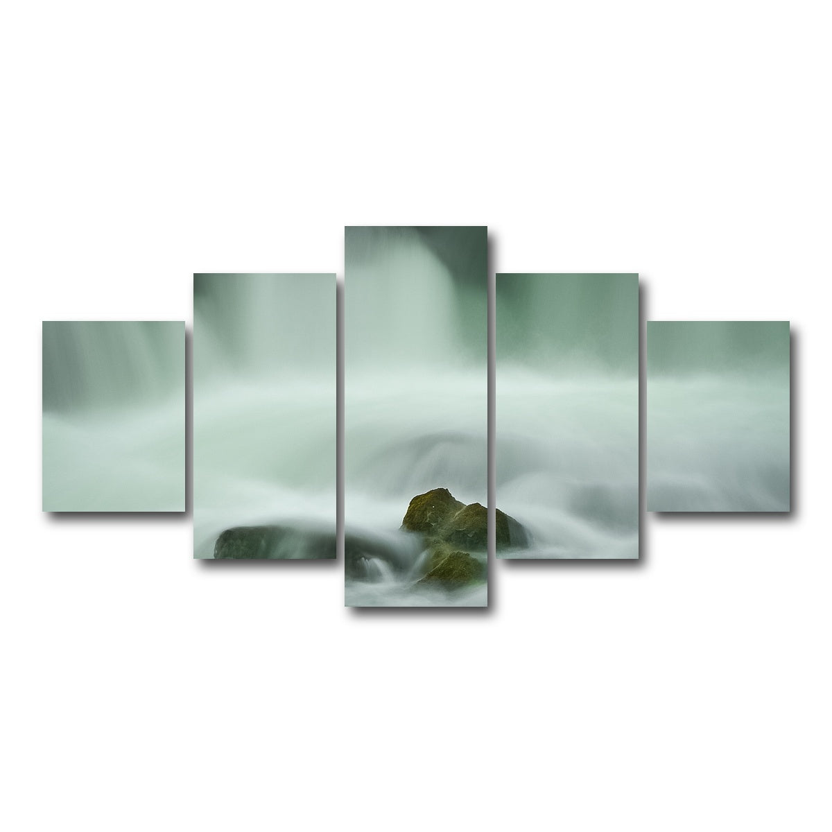 AUTO-MOCKUP WHITE | Soft Falls | 5 Piece | Gallery Wrap Canvas | group=5_short