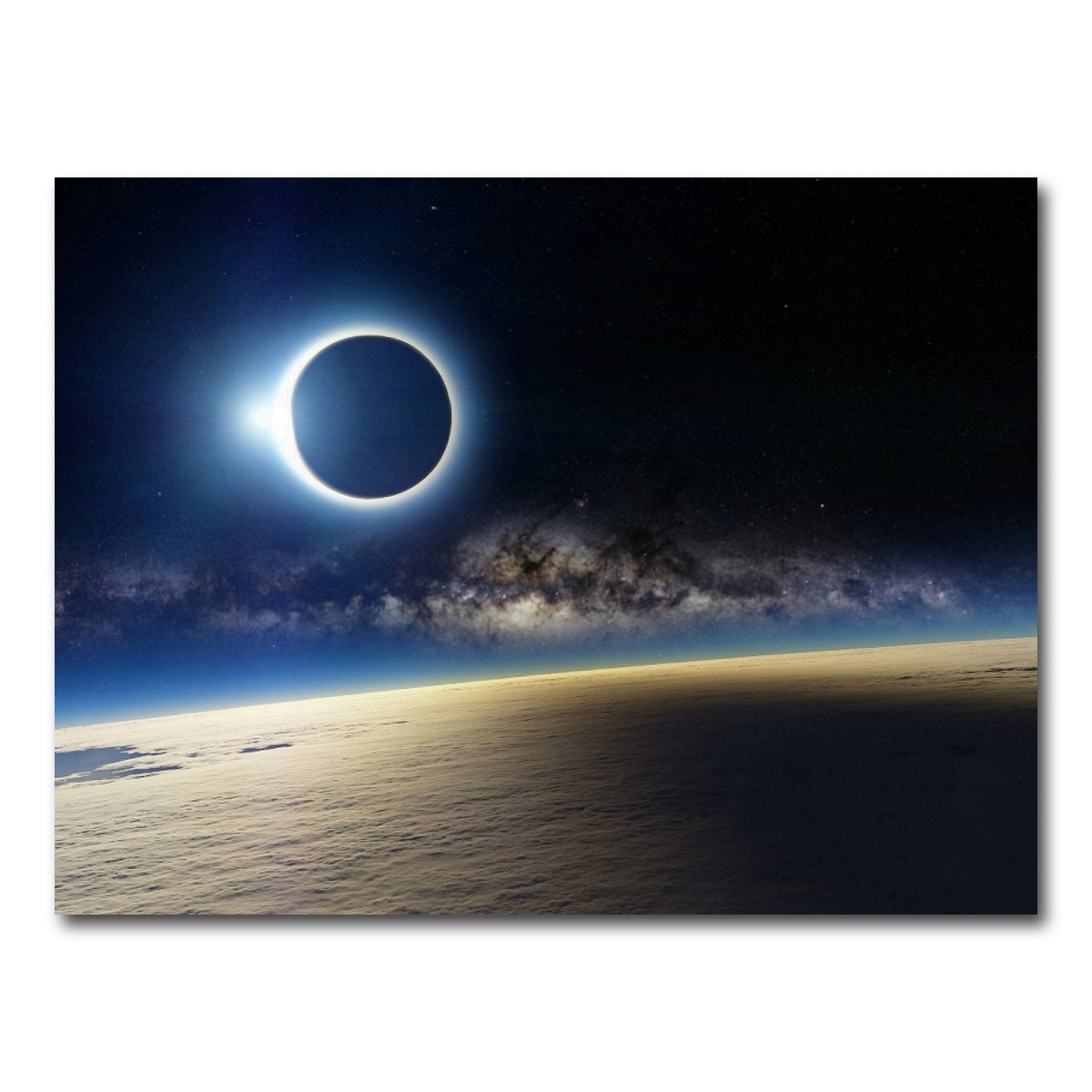 AUTO-MOCKUP WHITE | Solar Eclipse | 1 Piece | Gallery Wrap Canvas | group=4x3