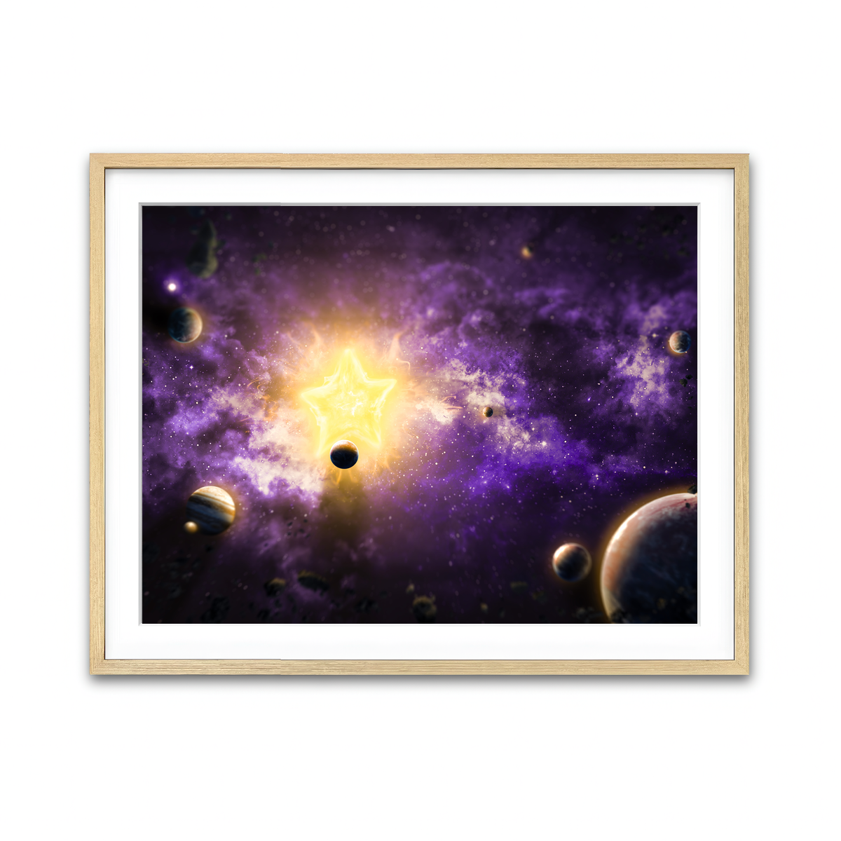 Framed Print 4x3 Natural