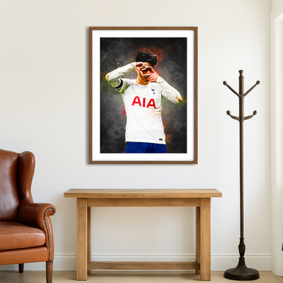 AUTO-MOCKUP ROOM | Son Heung-min Wall Art