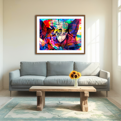 AUTO-MOCKUP ROOM | Son of Hokage Wall Art