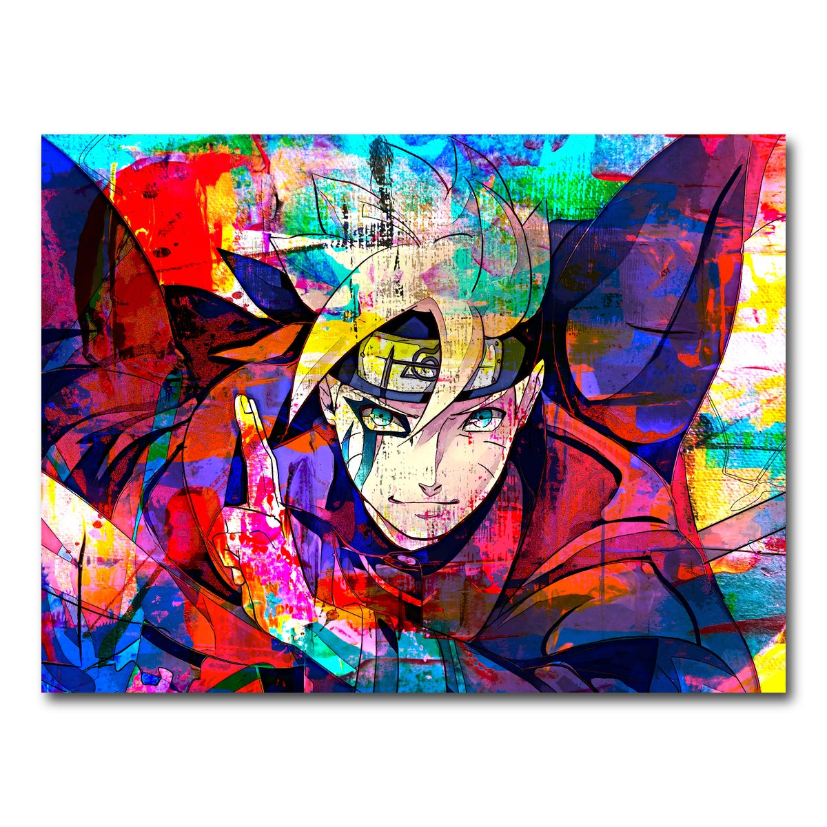 AUTO-MOCKUP WHITE | Son Of Hokage | 1 Piece | Gallery Wrap Canvas | group=4x3