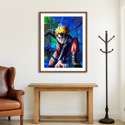 AUTO-MOCKUP ROOM | Son of the Fourth Hokage Wall Art