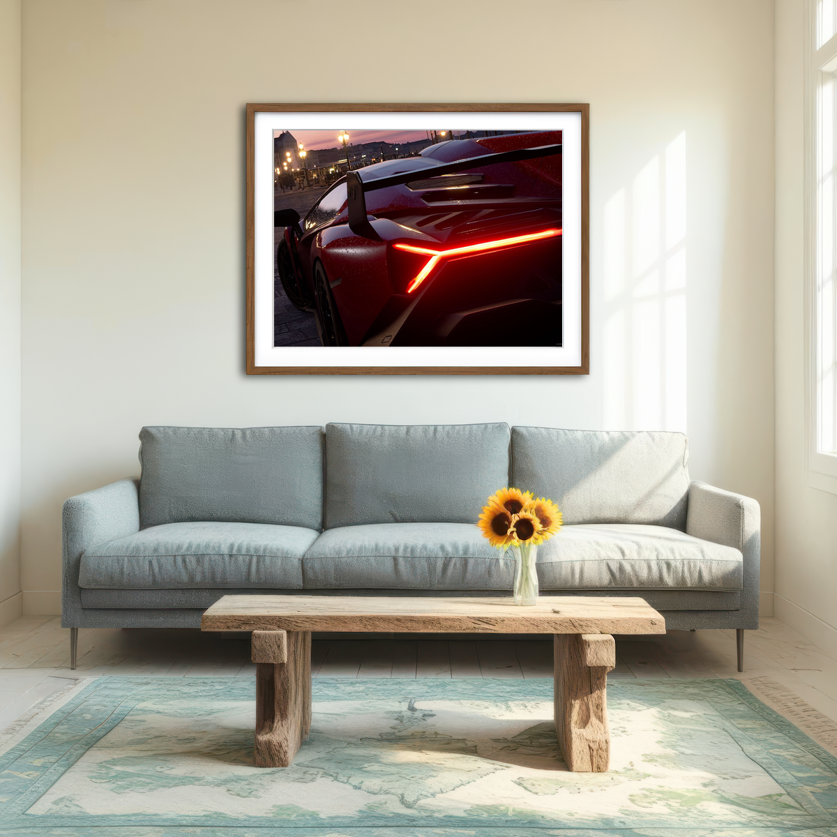 AUTO-MOCKUP ROOM | Soul Eater Wall Art