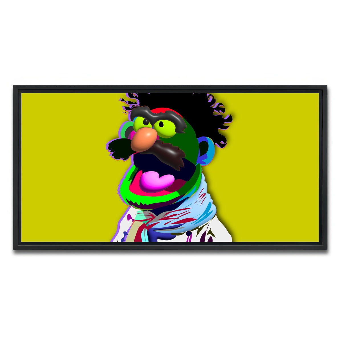 AUTO-MOCKUP WHITE | Soup Nazi | 1 Piece | Black Framed Canvas | group=2x1