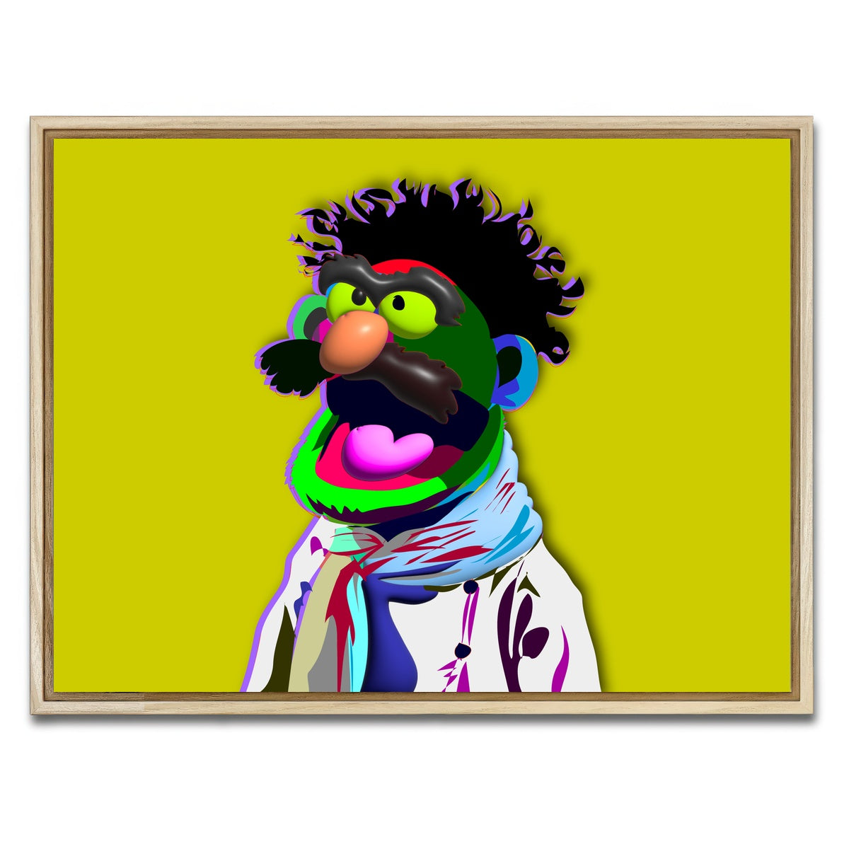 AUTO-MOCKUP WHITE | Soup Nazi | 1 Piece | Natural Framed Canvas | group=4x3