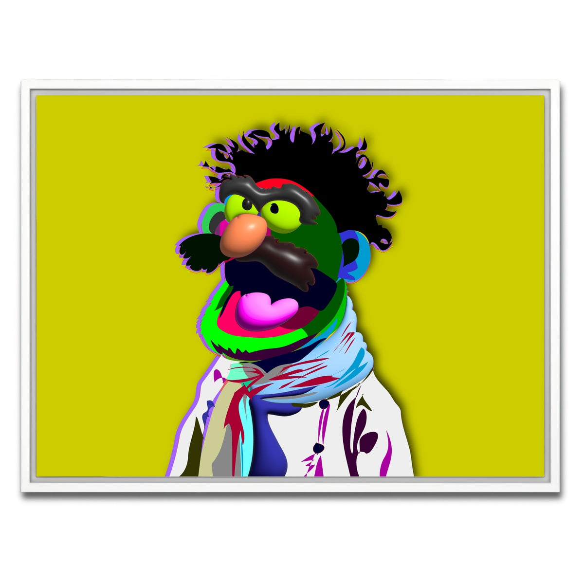 AUTO-MOCKUP WHITE | Soup Nazi | 1 Piece | White Framed Canvas | group=4x3