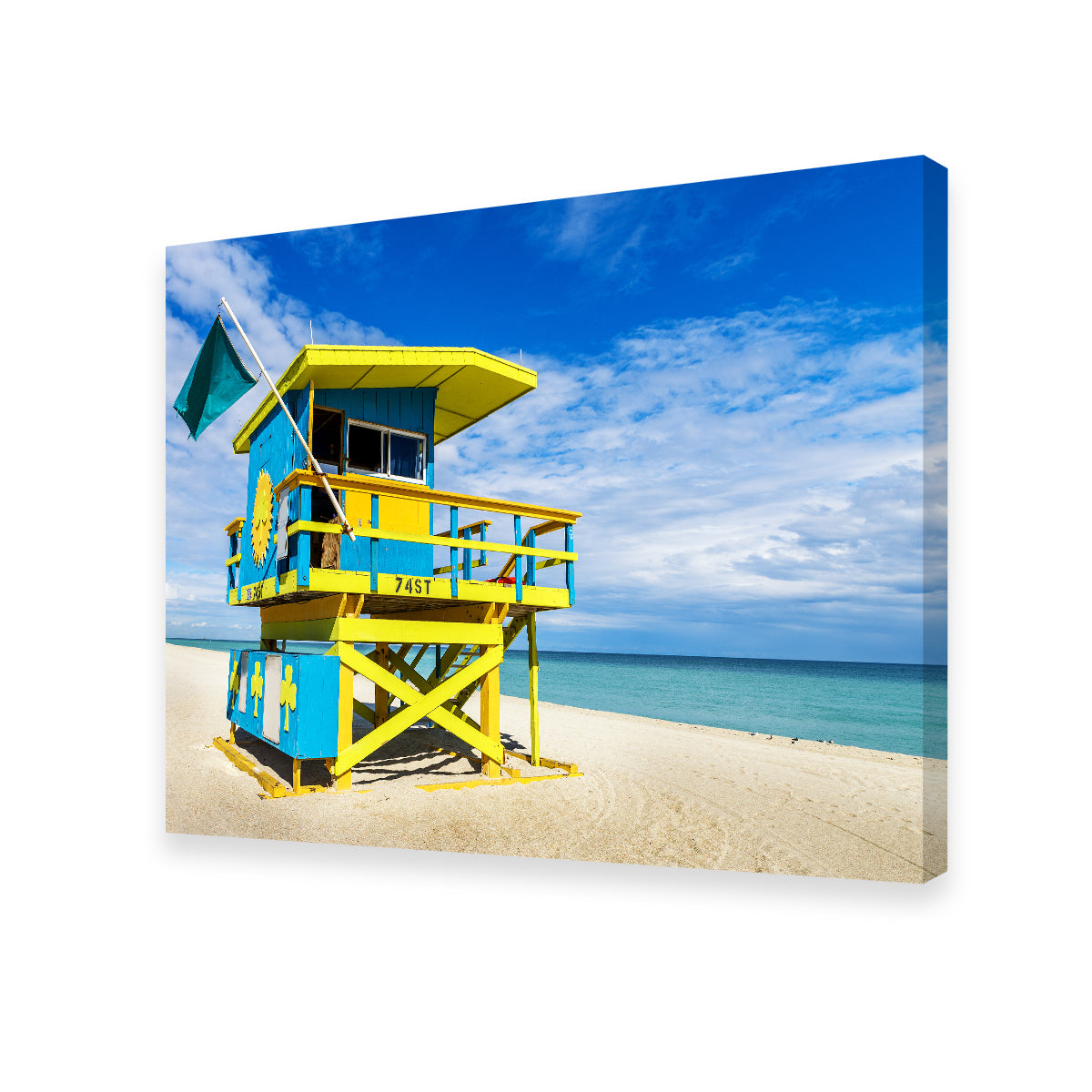 South Beach Lifeguard Tower Wall Art
