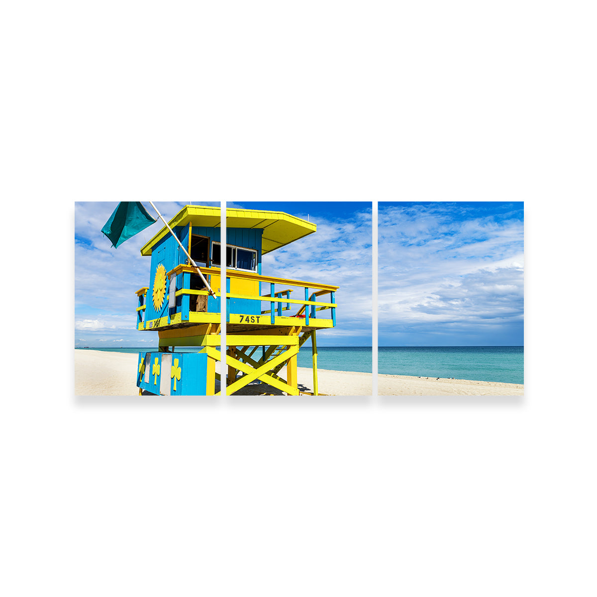South Beach Lifeguard Tower Wall Art