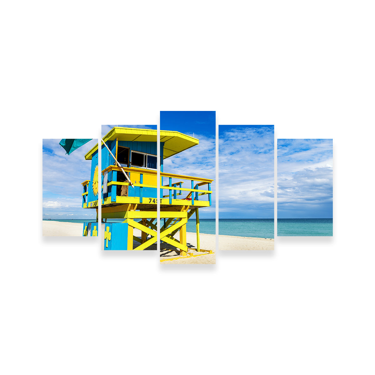 South Beach Lifeguard Tower Wall Art