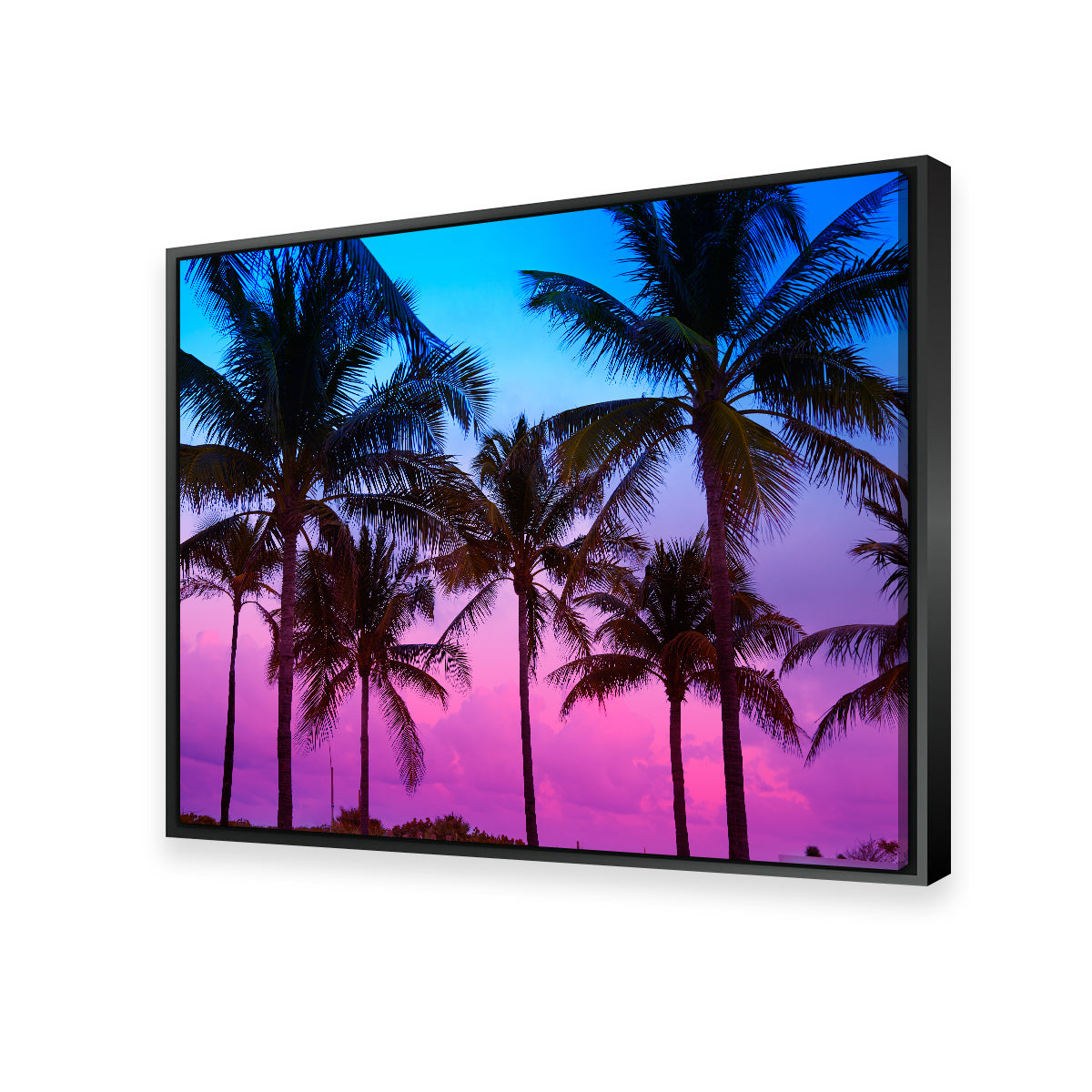 South Beach Sunset Wall Art