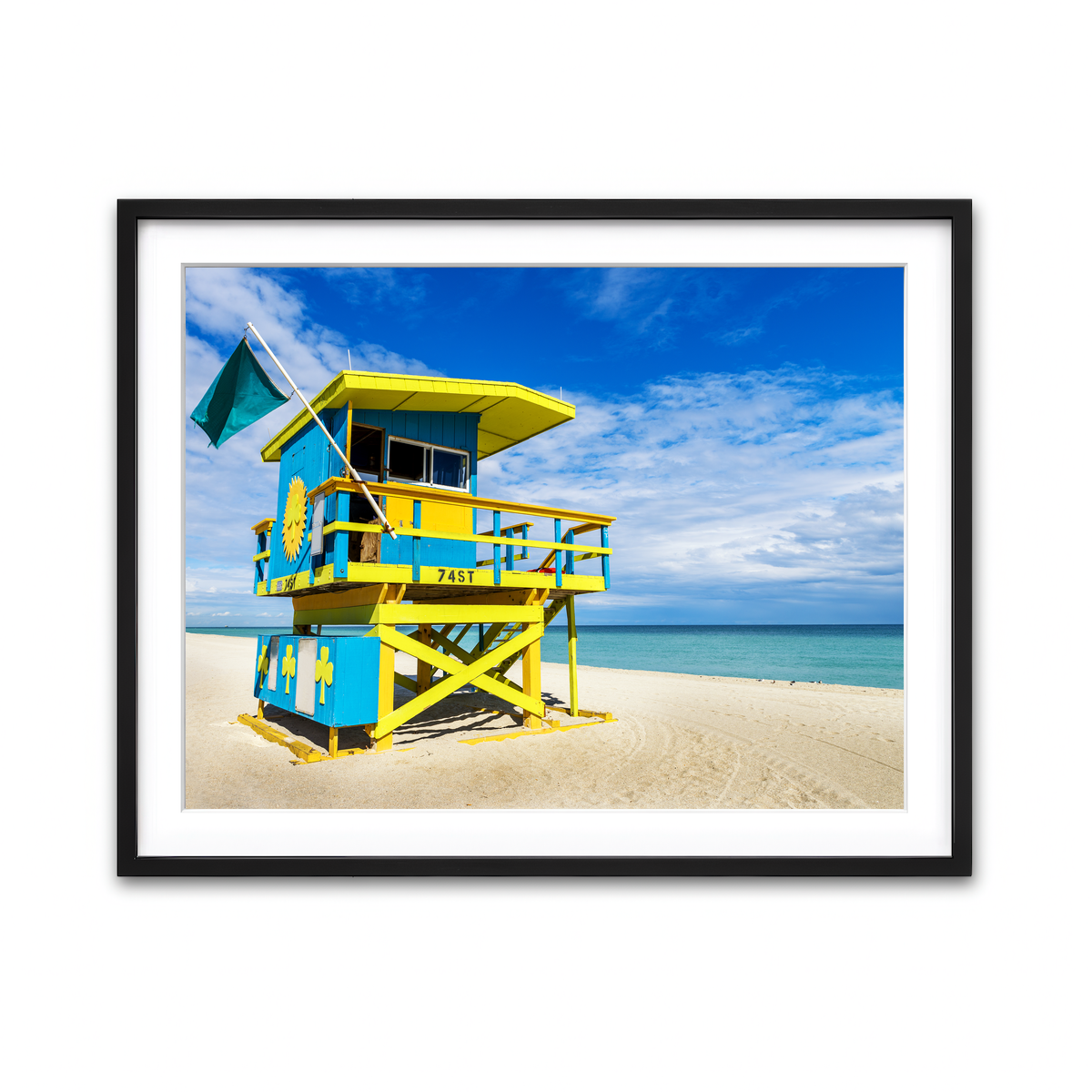 Framed Print 4x3 Black