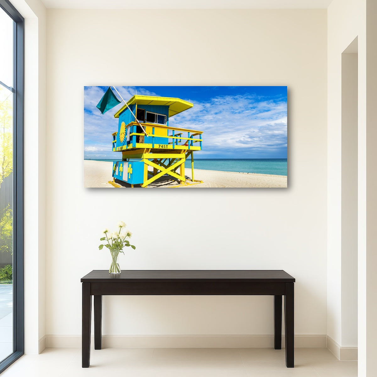 AUTO-MOCKUP ROOM | South Beach Lifeguard Tower