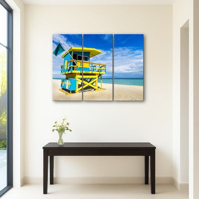 AUTO-MOCKUP ROOM | South Beach Lifeguard Tower