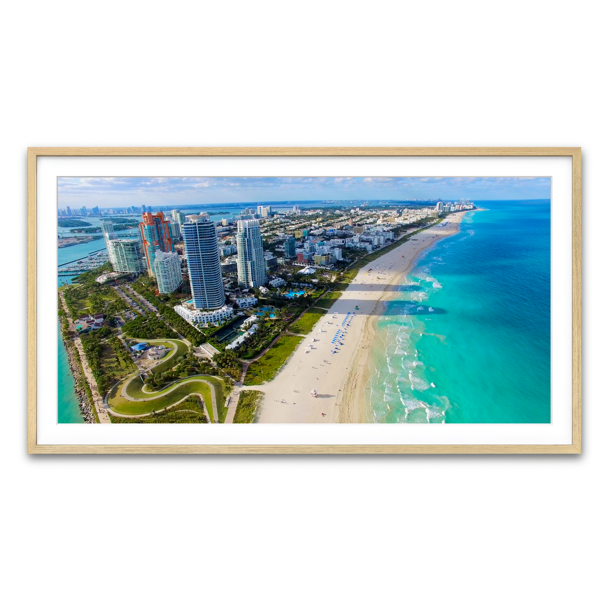 Framed Print 2x1 Natural