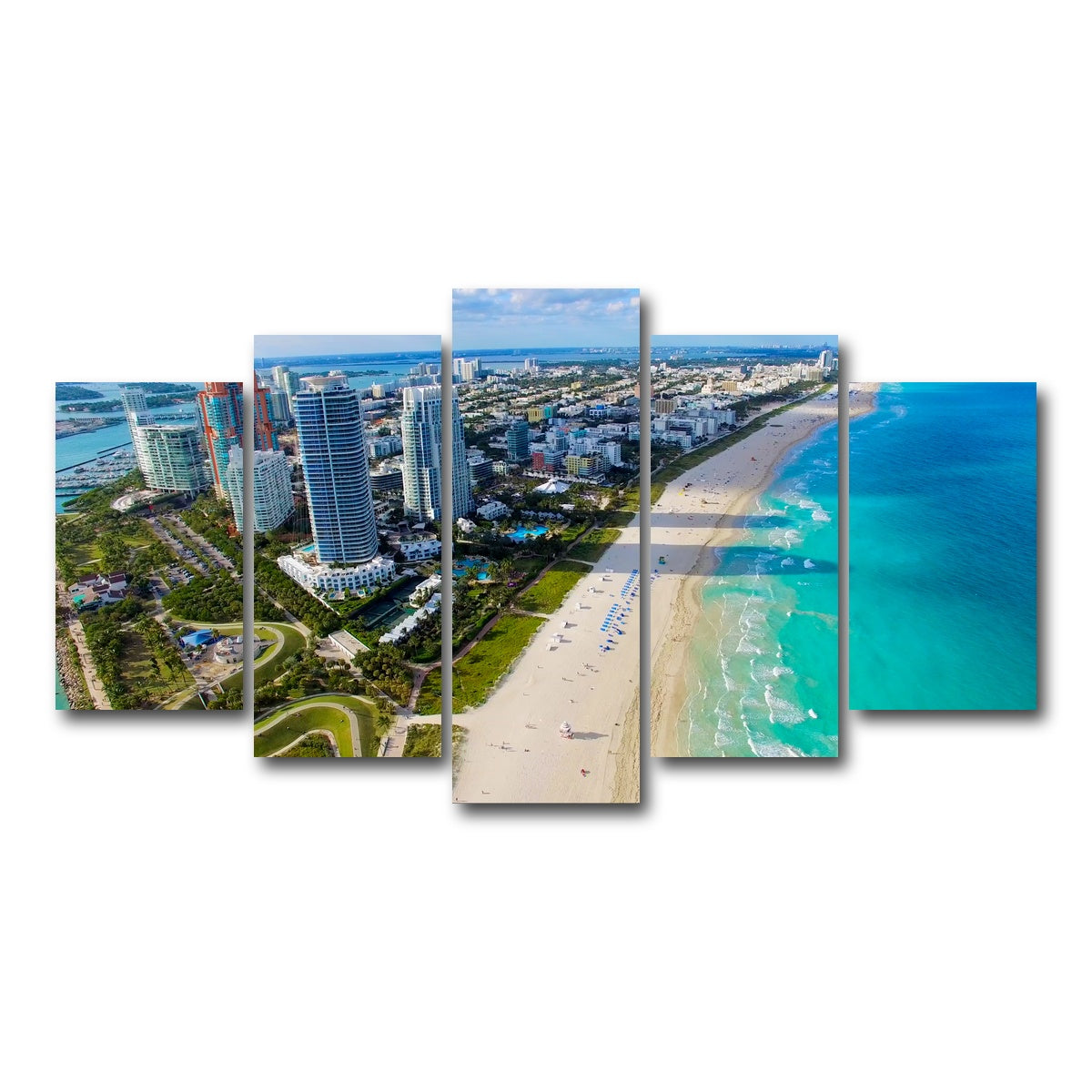 AUTO-MOCKUP WHITE | South Beach | 5 Piece | Gallery Wrap Canvas | group=5_normal