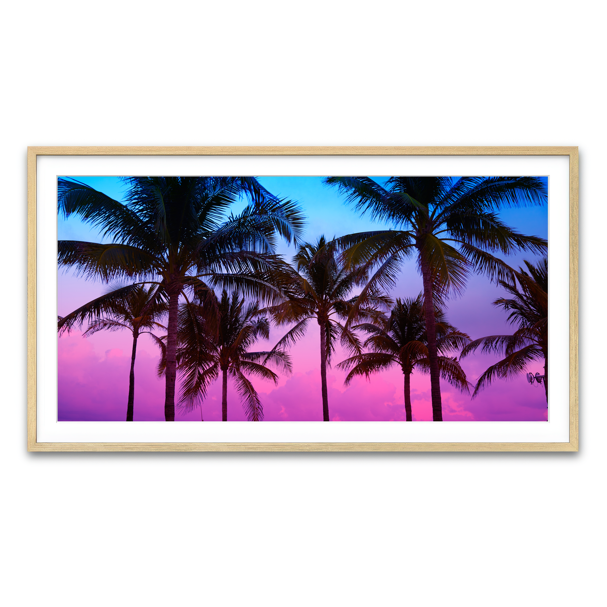Framed Print 2x1 Natural