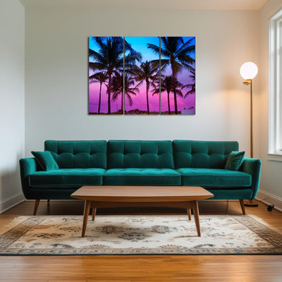 AUTO-MOCKUP ROOM | South Beach sunset