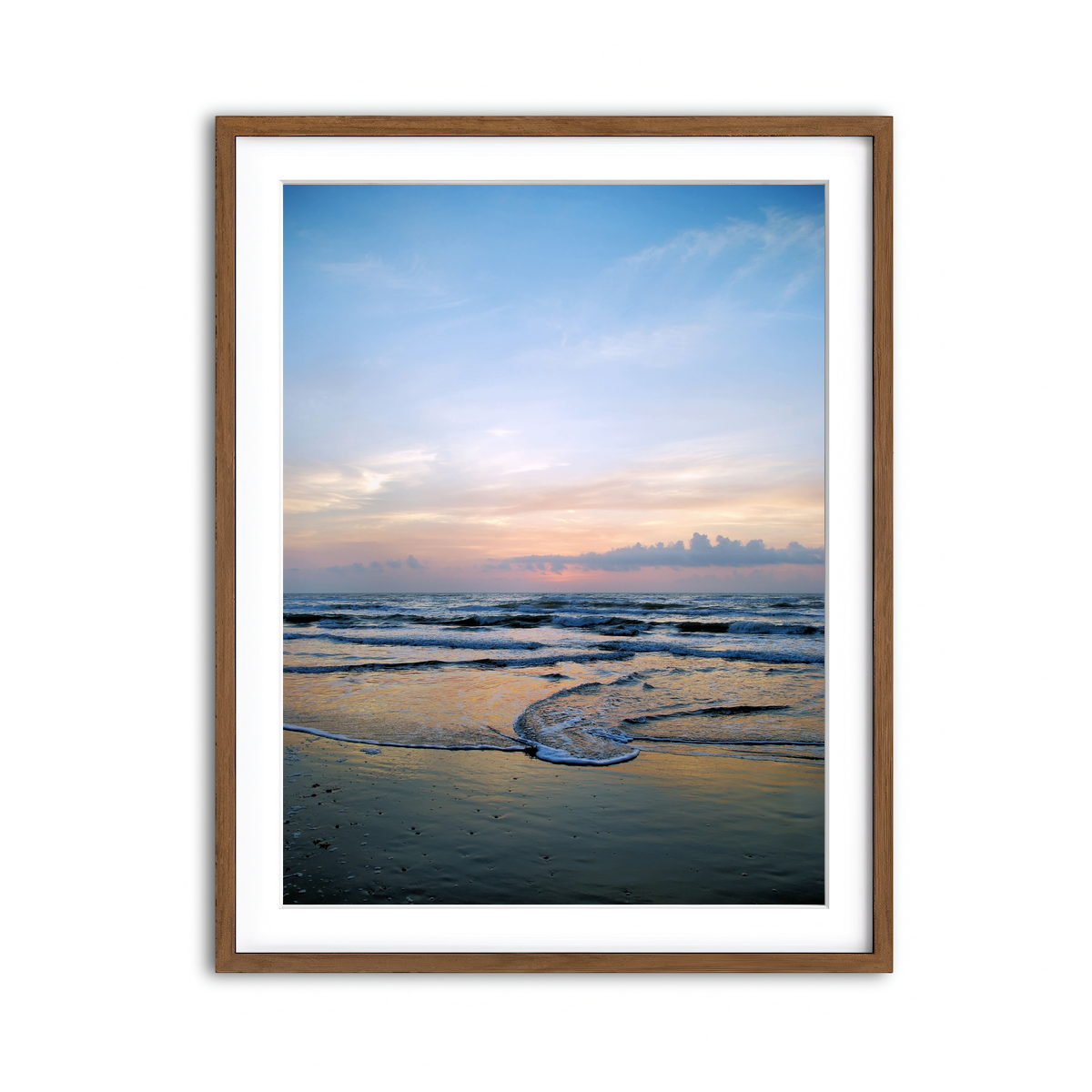 Framed Print 3x4 Walnut