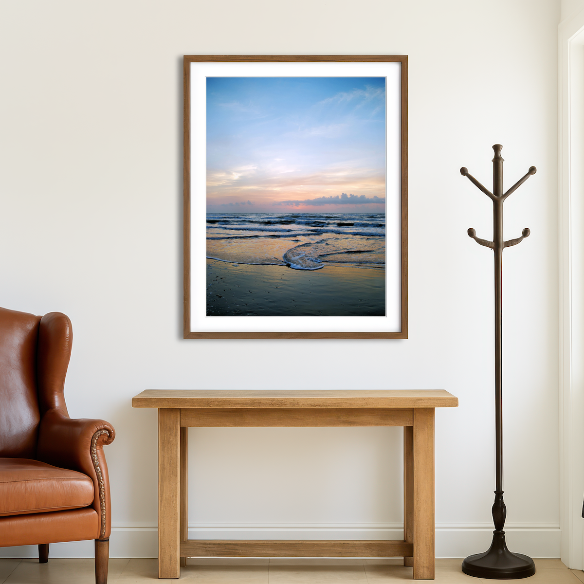 AUTO-MOCKUP ROOM | South Padre Island Sunrise Wall Art