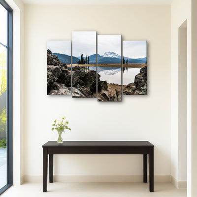 AUTO-MOCKUP ROOM | South Sister Mountain - Sparks Lake