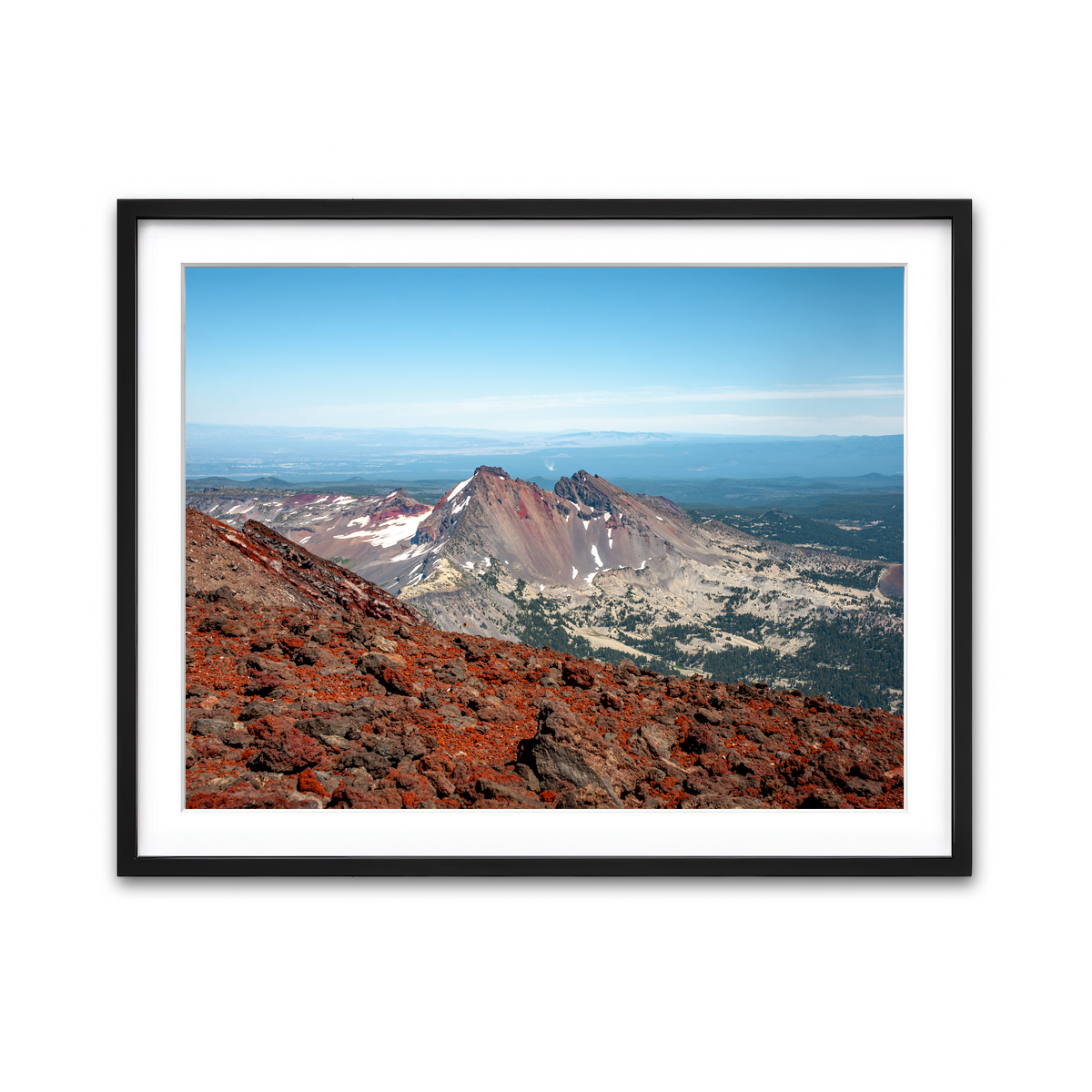 Framed Print 4x3 Black