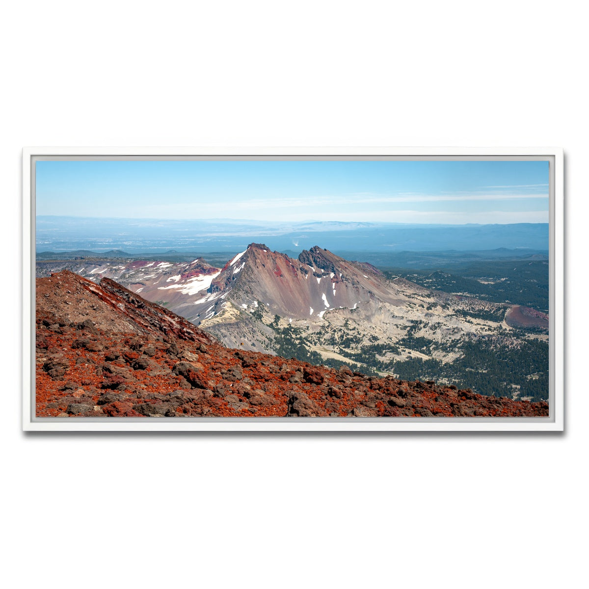 AUTO-MOCKUP WHITE | South Sister | 1 Piece | White Framed Canvas | group=2x1