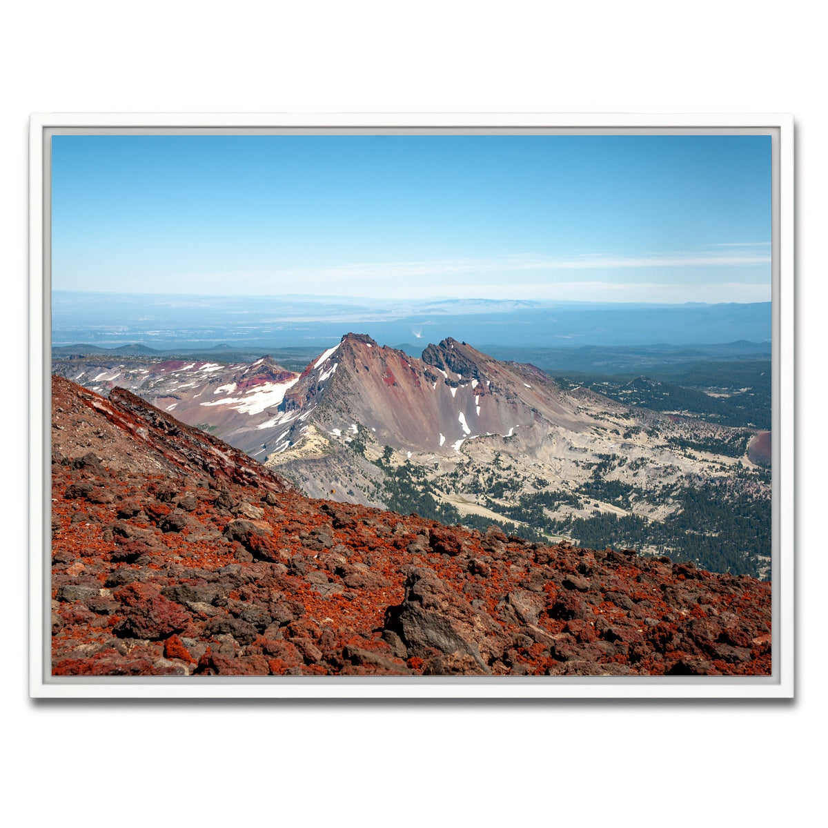 AUTO-MOCKUP WHITE | South Sister | 1 Piece | White Framed Canvas | group=4x3