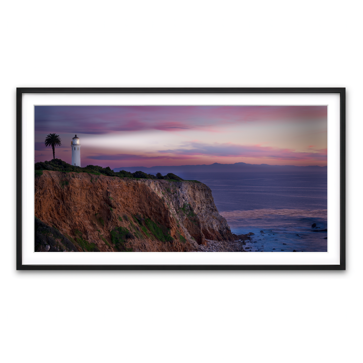 Framed Print 2x1 Black