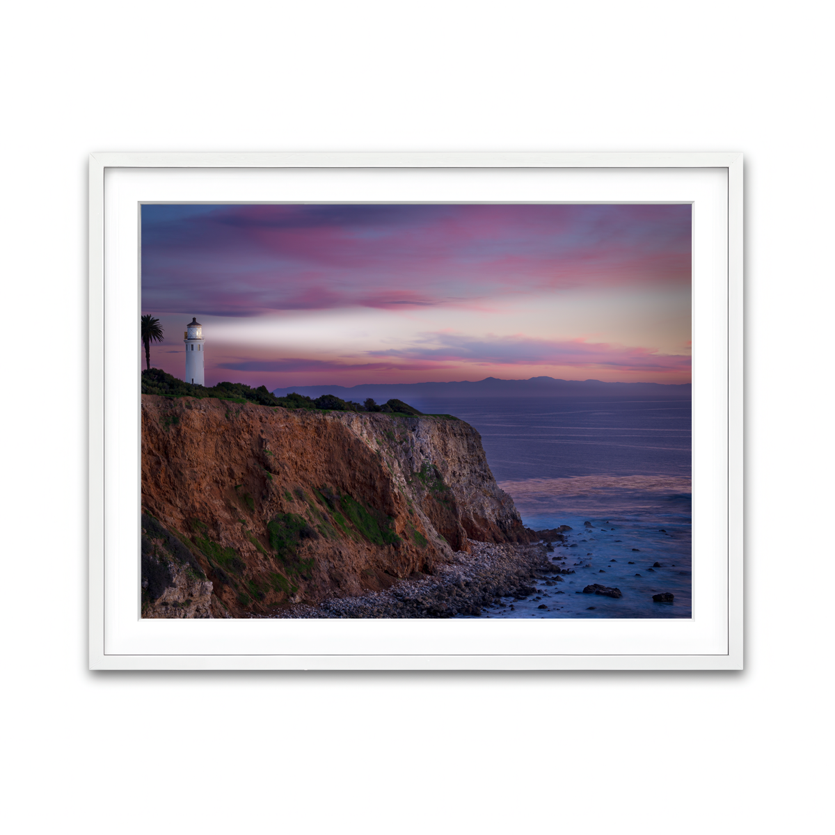 Framed Print 4x3 White