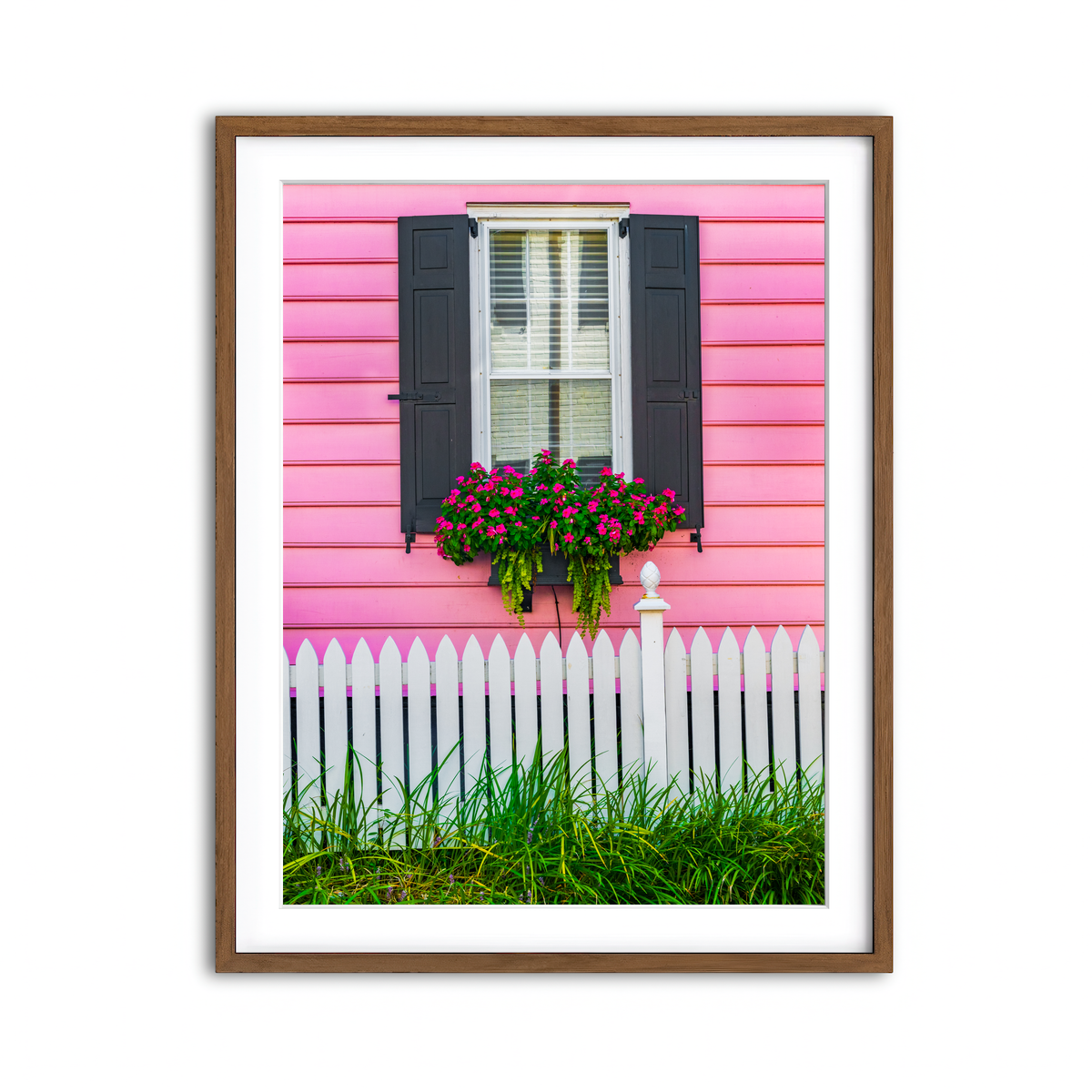 Framed Print 3x4 Walnut
