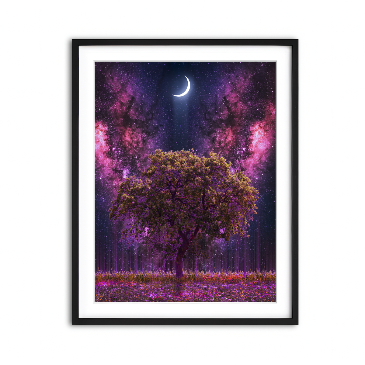Framed Print 3x4 Black