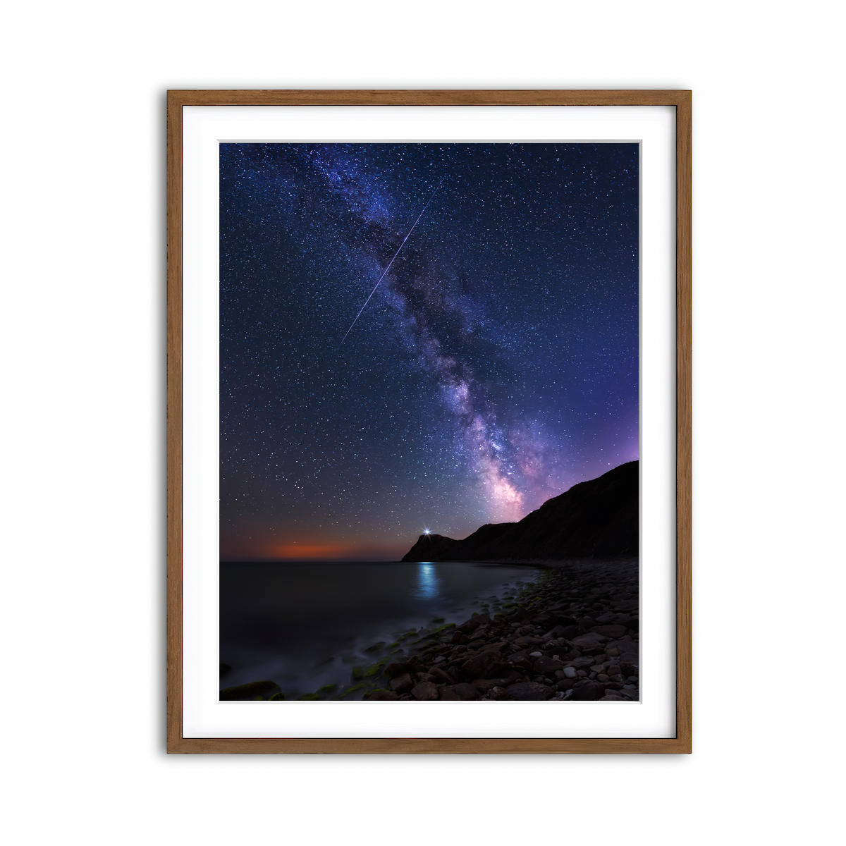 Framed Print 3x4 Walnut