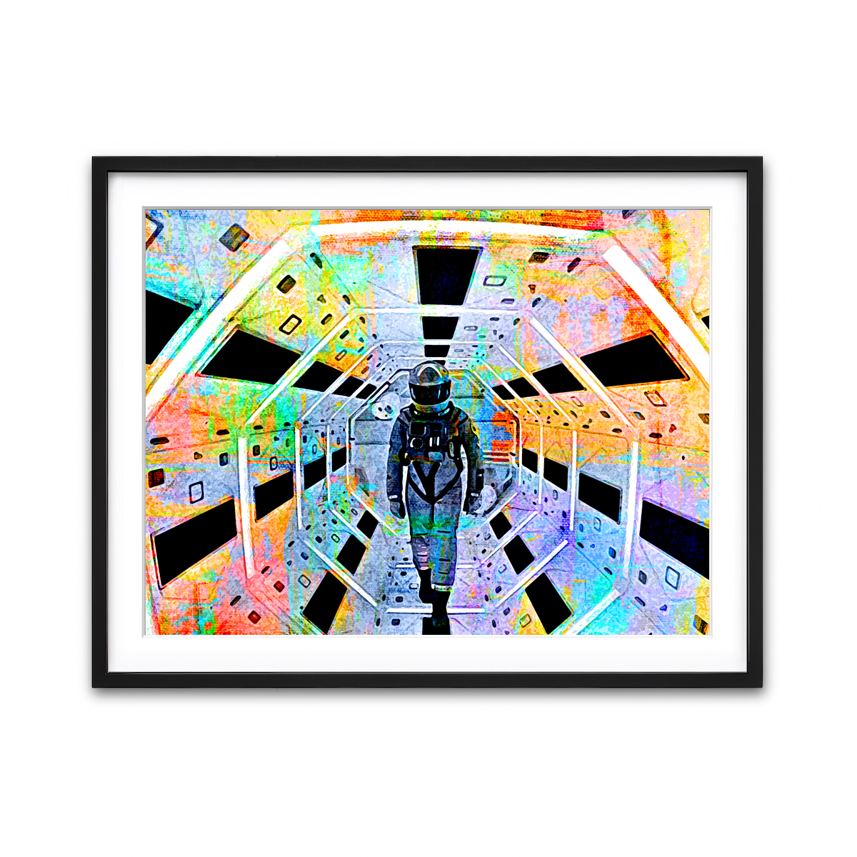 Framed Print 4x3 Black