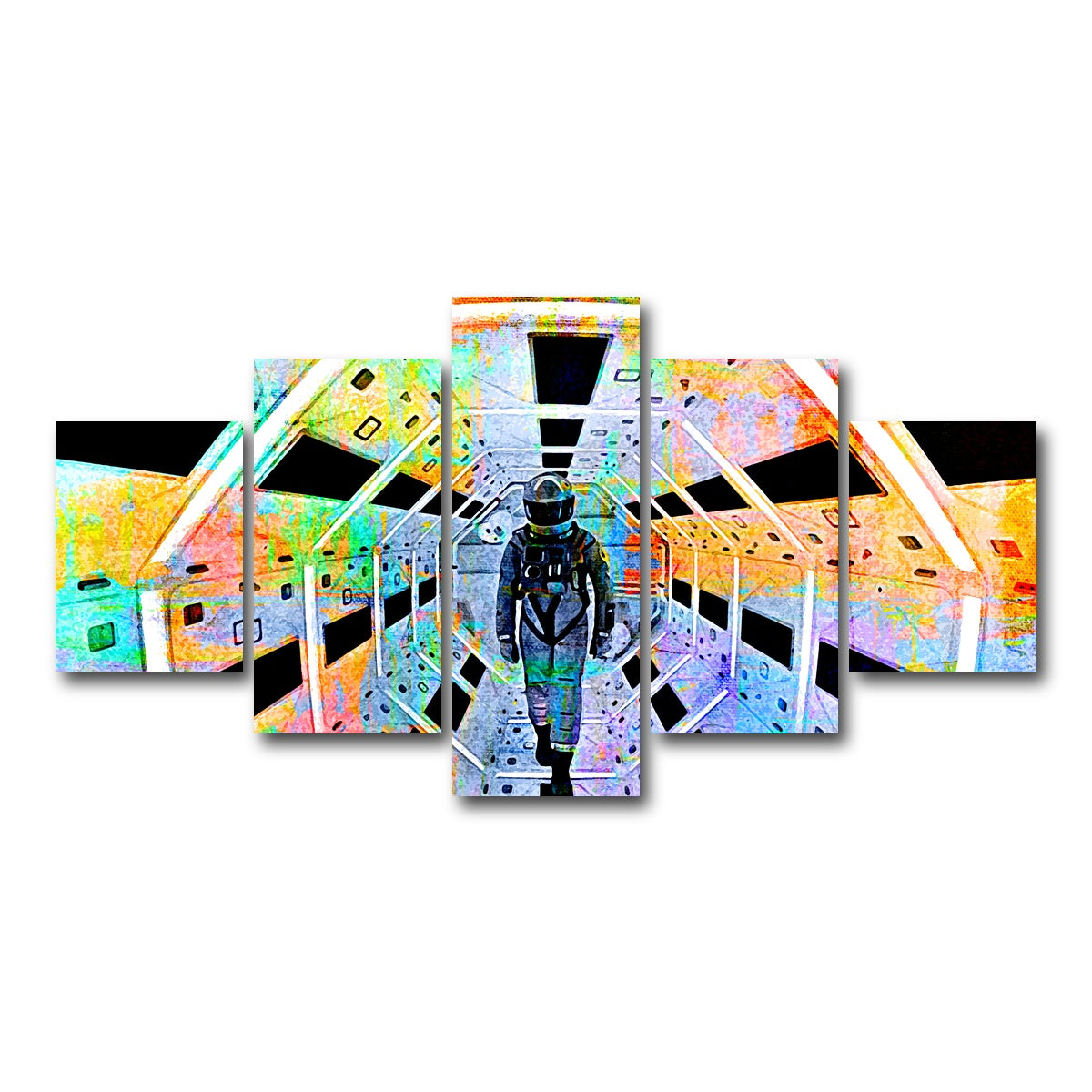 AUTO-MOCKUP WHITE | Space Odyssey | 5 Piece | Gallery Wrap Canvas | group=5_short